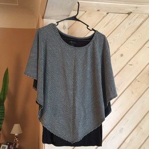 Just reduced! Pancho style shirt, like new!